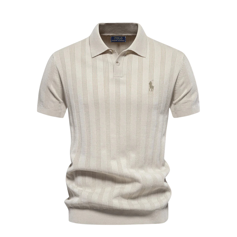 Polo testurizzata da uomo RL