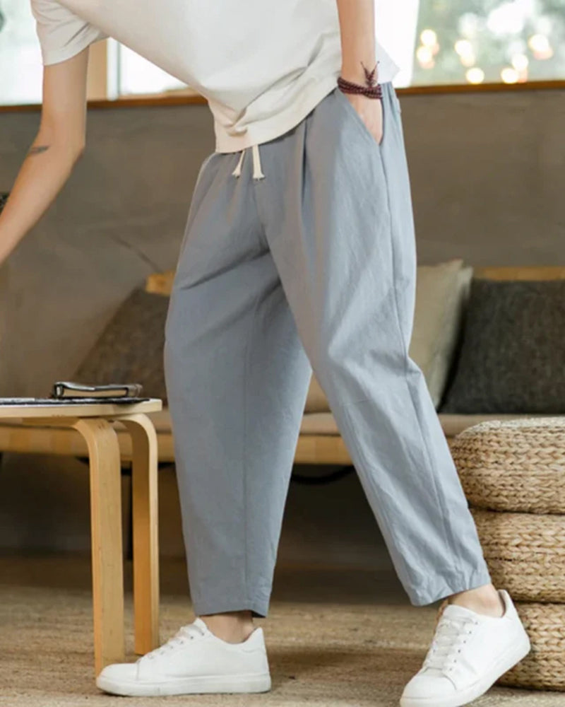 Pantaloni di cotone Cancun