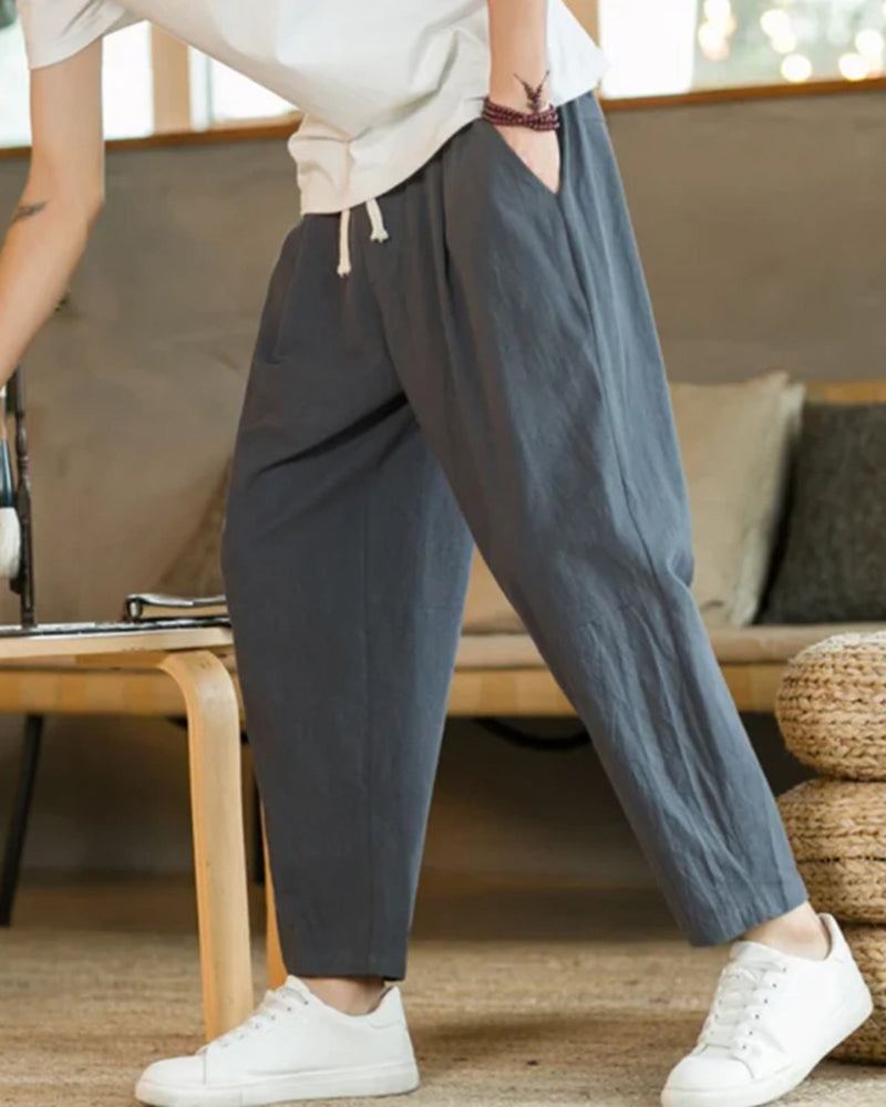 Pantaloni di cotone Cancun