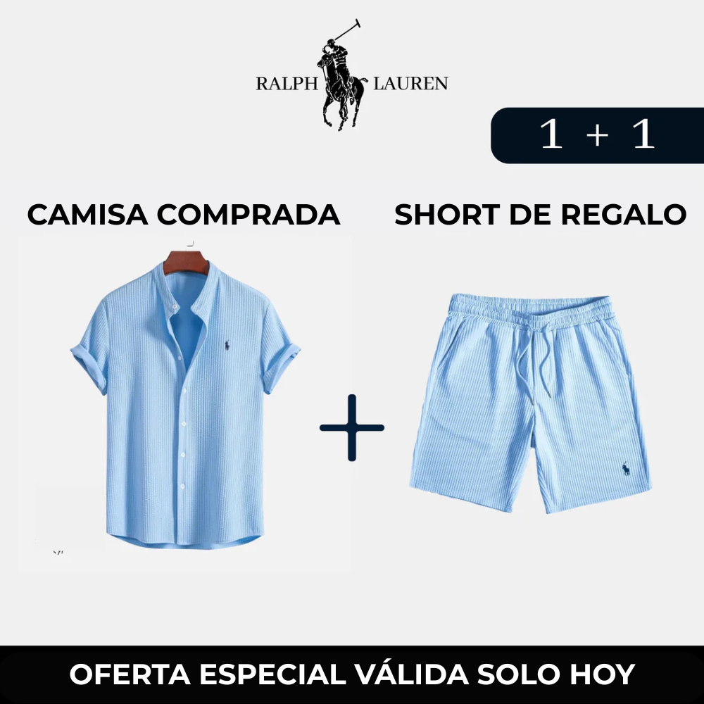 Pacchetto esclusivo R&L: camicia elegante + pantaloncini regalo