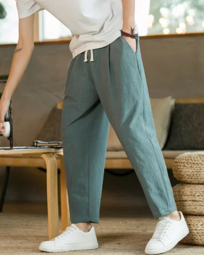 Pantaloni di cotone Cancun
