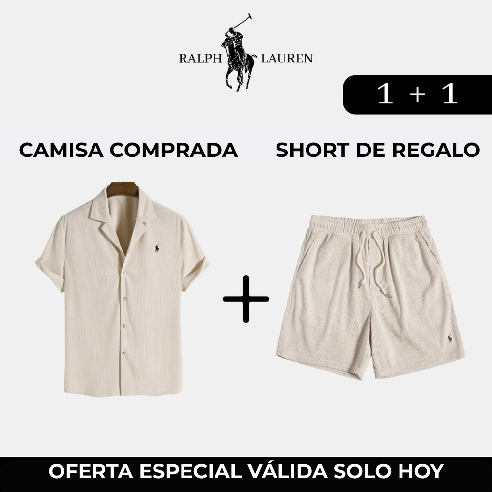 Pacchetto esclusivo R&L: camicia elegante + pantaloncini regalo