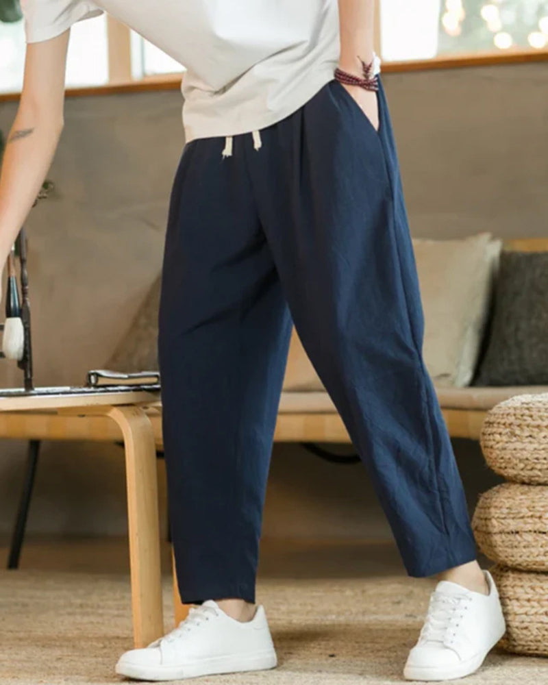 Pantaloni di cotone Cancun