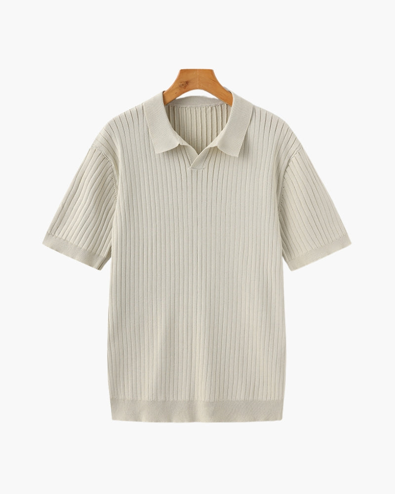 Polo a coste premium