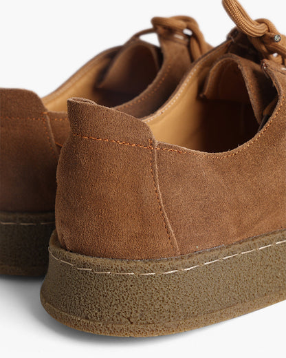 Scarpe da città in pelle scamosciata di prima qualità