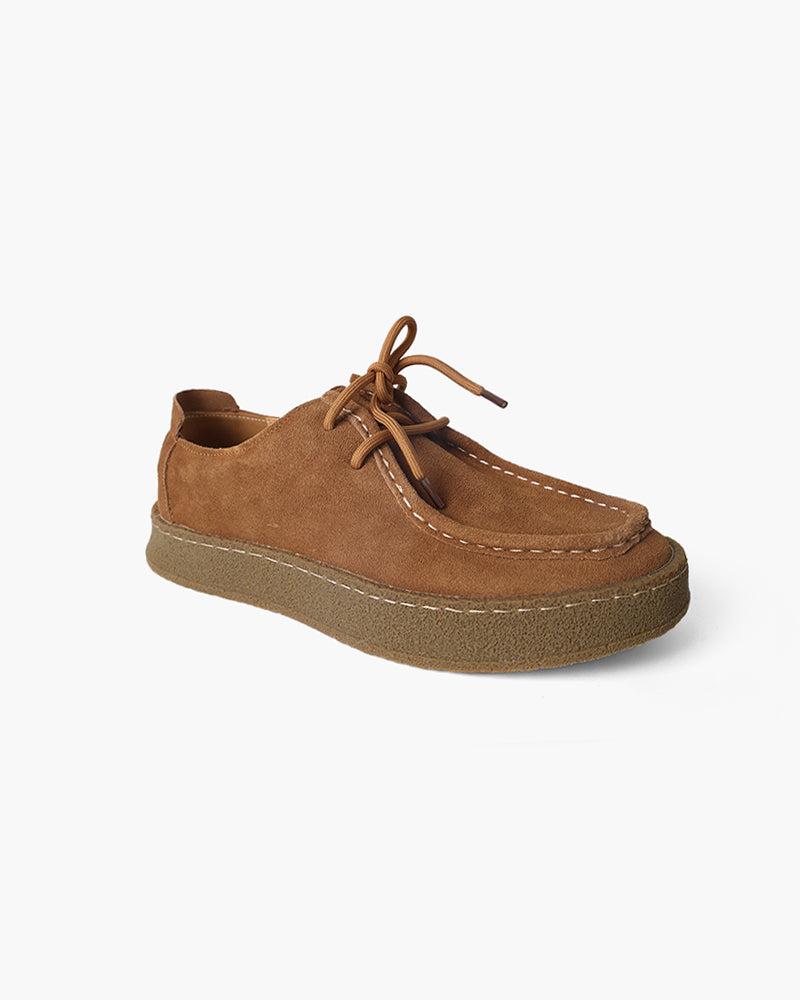 Scarpe da città in pelle scamosciata di prima qualità