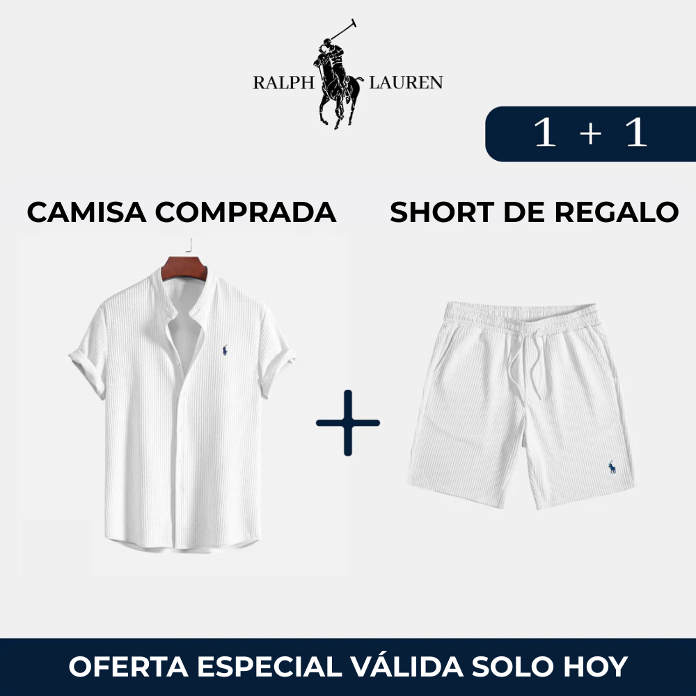 Pacchetto esclusivo R&amp;L: camicia elegante + pantaloncini regalo