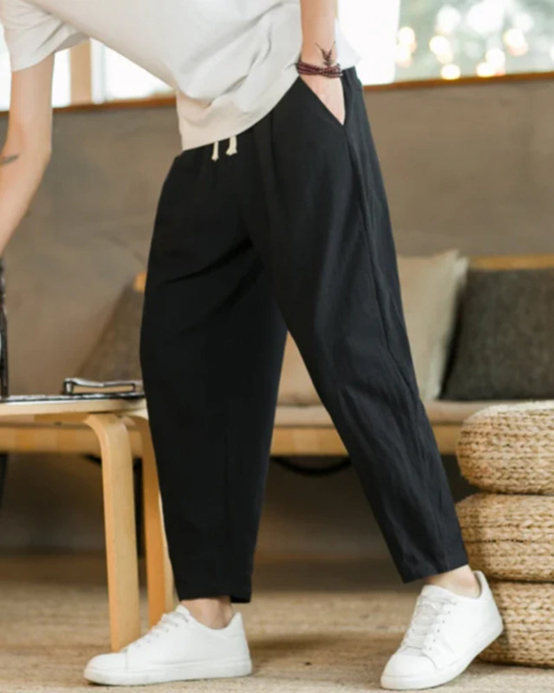 Pantaloni di cotone Cancun