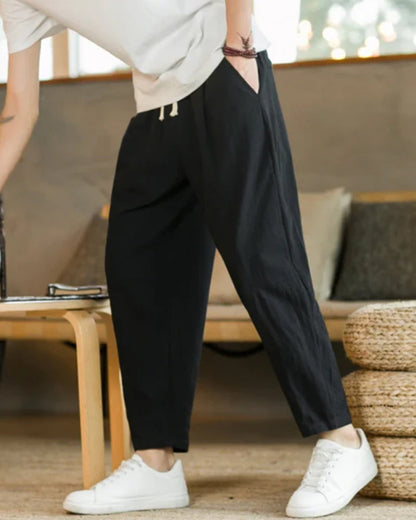 Pantaloni di cotone Cancun