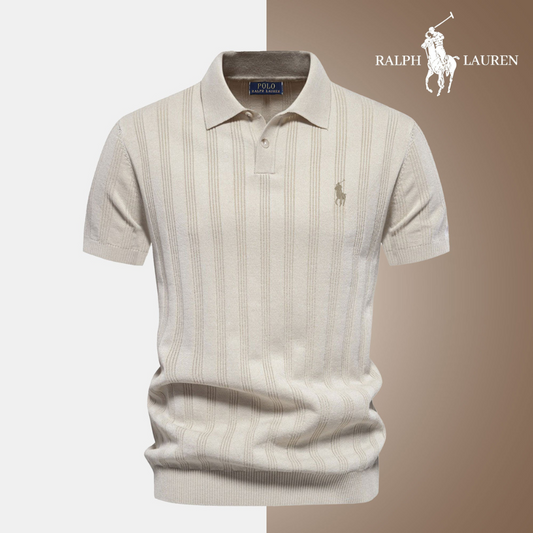 Polo testurizzata da uomo RL - Scorta limitata