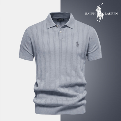 Polo testurizzata da uomo RL - Scorta limitata