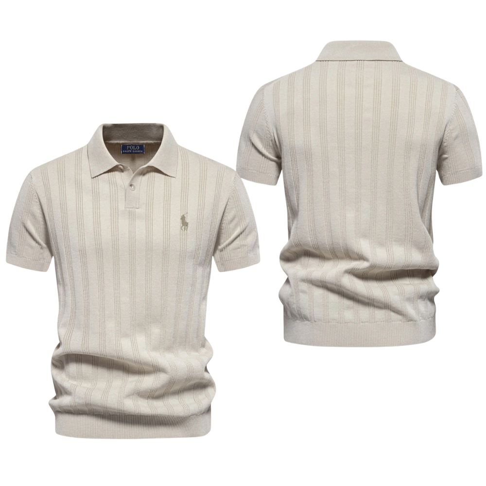 Polo testurizzata da uomo RL