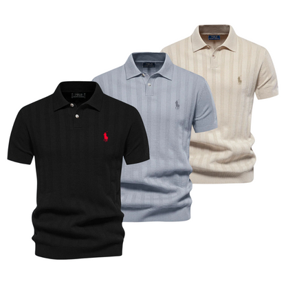 Polo testurizzata da uomo RL