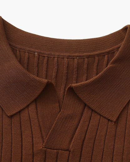 Polo a coste premium