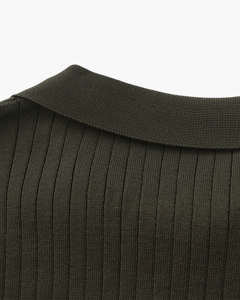 Polo a coste premium