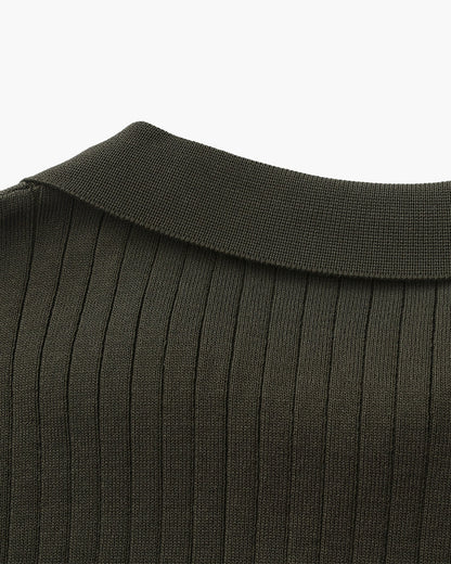 Polo a coste premium