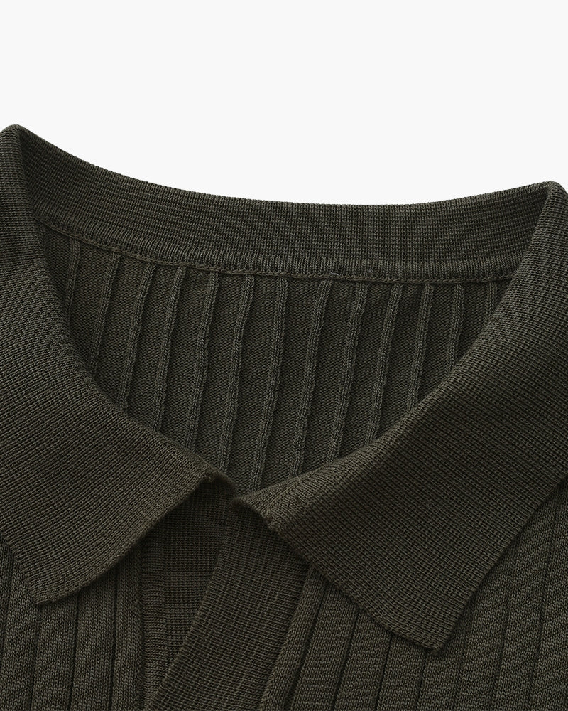 Polo a coste premium