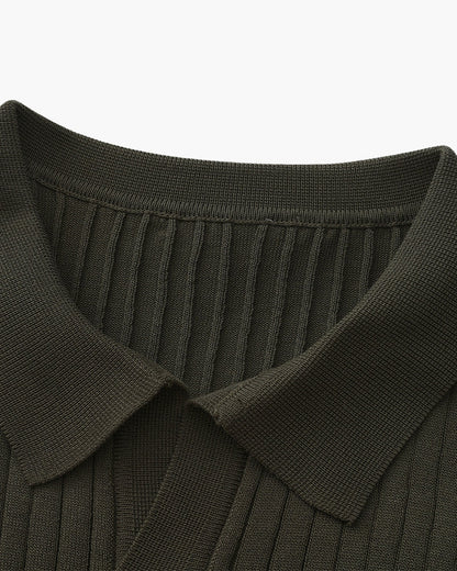 Polo a coste premium