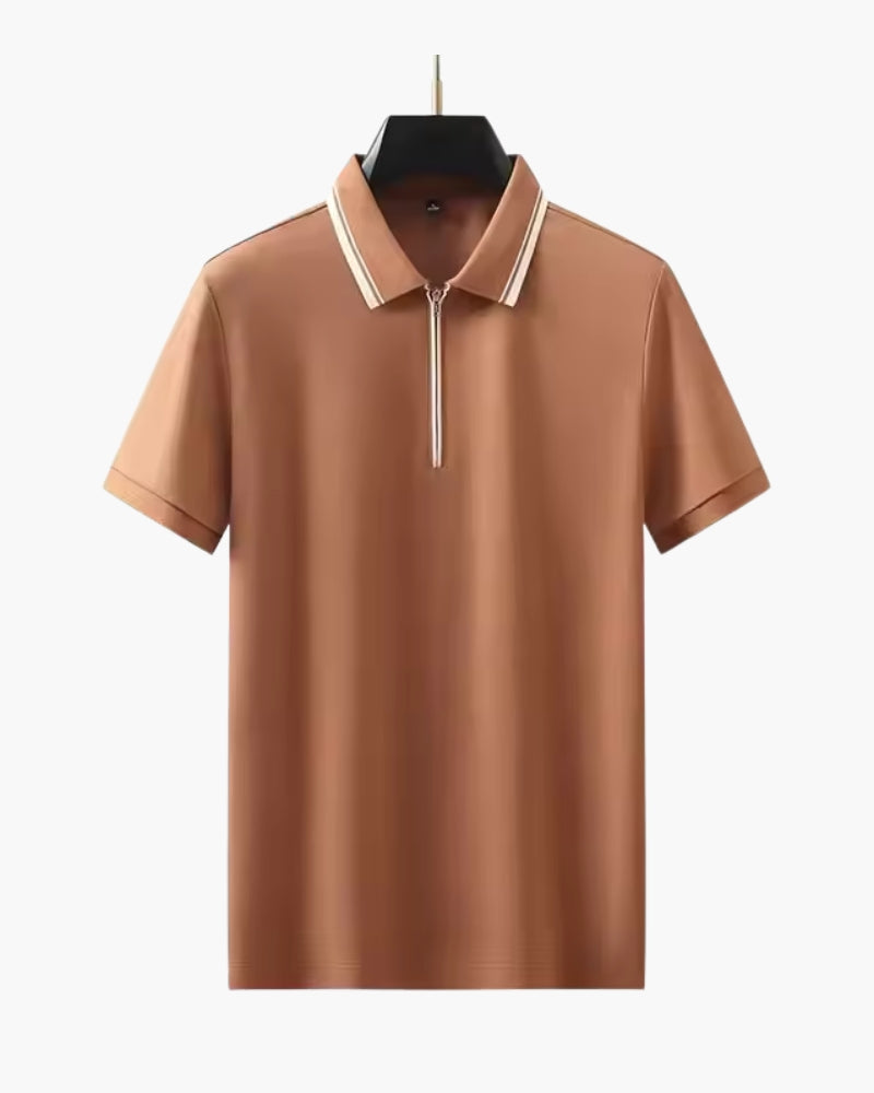 Polo con cerniera Ridgeway