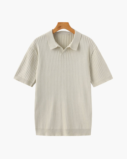 Polo a coste premium