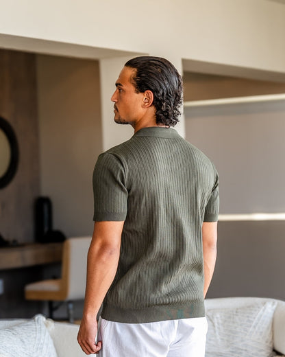 Polo a coste premium