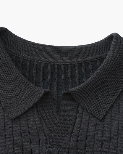 Polo a coste premium