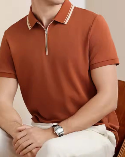 Polo con cerniera Ridgeway