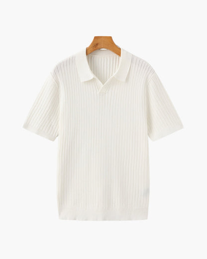 Polo a coste premium